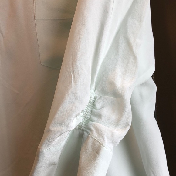 100% Silk Soft Surroundings Tunic Blouse - Picture 2 of 9